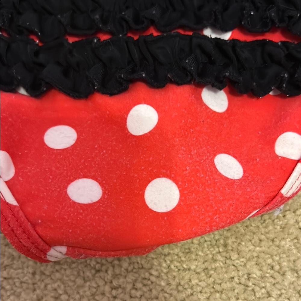 Ruffle Butts Minnie Mouse Rashguard Swim Set - Picture 3 of 4